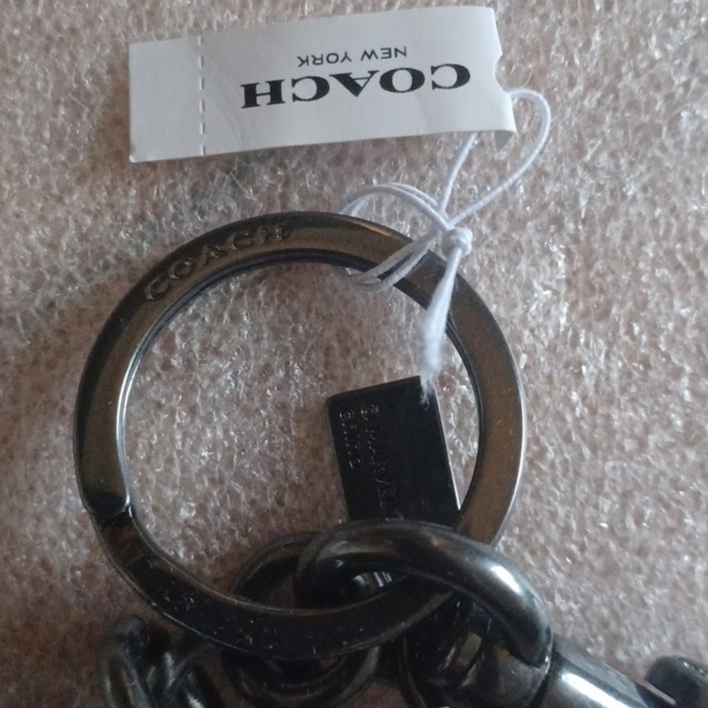 COACH Marvel Black Panther Bear Bag Charm, NWT - Picture 4 of 7